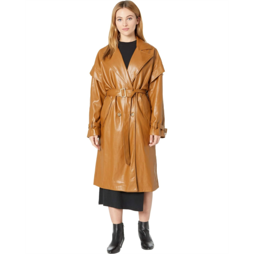 APPARIS Natalia Vegan Leather Trench Coat