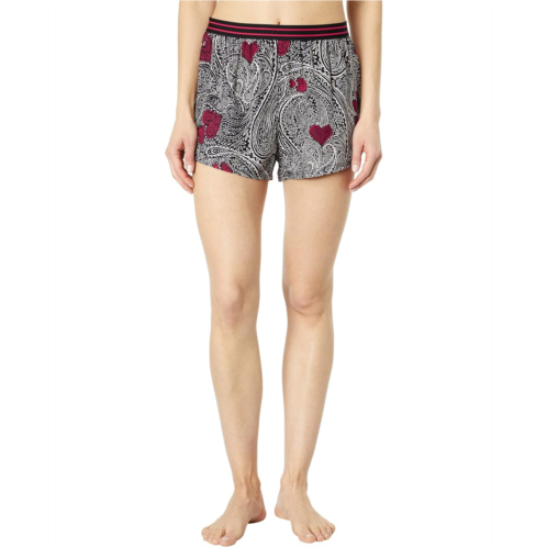 P.J. Salvage Womens PJ Salvage Paisley Part Shorts