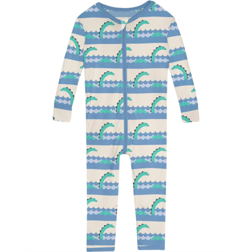 Kickee Pants Kids Print Convertible Sleeper with Zipper