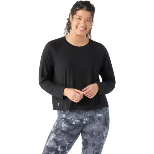 Womens Smartwool Active Crop Long Sleeve