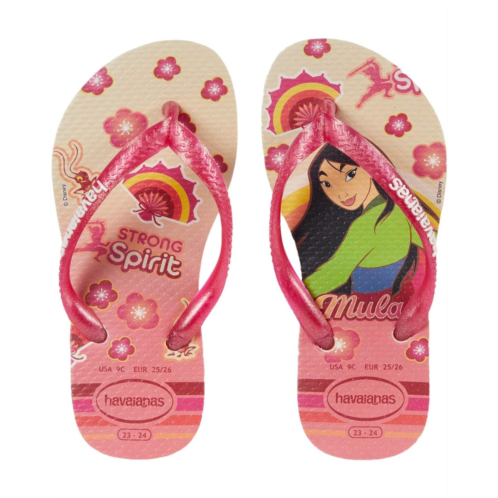 Havaianas Kids Slim Princess Flip Flop Sandal (Toddler/Little Kid/Big Kid)