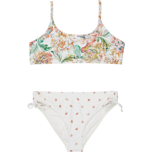 O  Neill Kids Arden Floral Scoop Bralette Set (Little Kids/Big Kids)