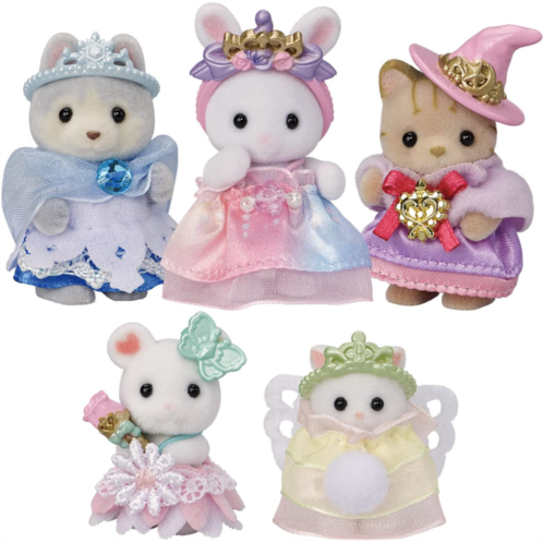 Calico Critters Royal Princess Set - Doll Playset with 5 Figures and Accessories for Children Ages 3+