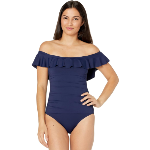 Tommy Bahama Pearl Off-the-Shoulder One-Piece