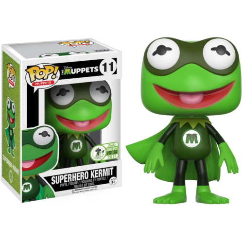 Funko ECCC POP Muppets Superhero Kermit 2017