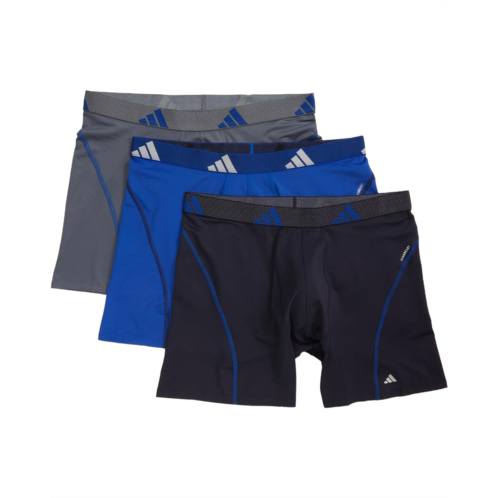 Mens adidas Performance Mesh Boxer Brief 3-Pack