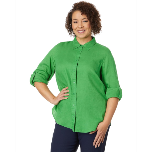 POLO RALPH LAUREN Plus Size Linen Shirt