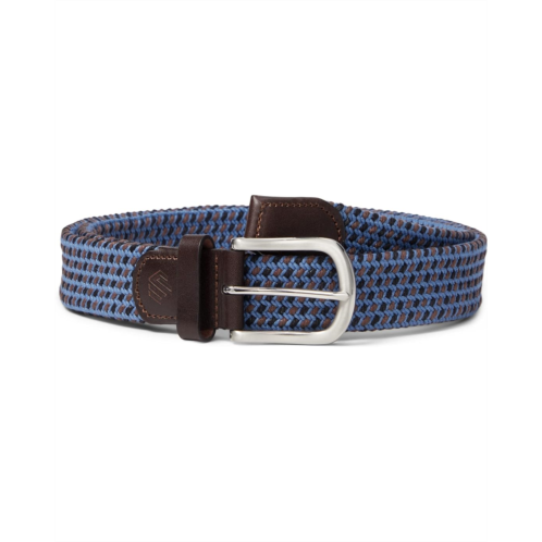 Johnston & Murphy Woven Stretch Knit Belt