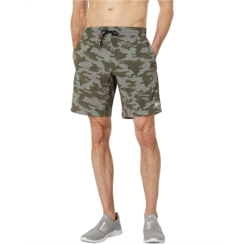 Reebok Workout Ready Camo All Over Print Shorts