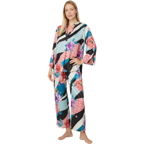 Womens N by Natori Winter Peony Pajama Set