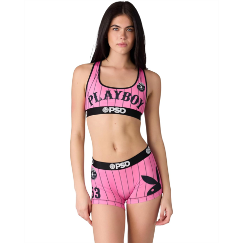 Womens PSD Playboy Play Ball Sports Bra