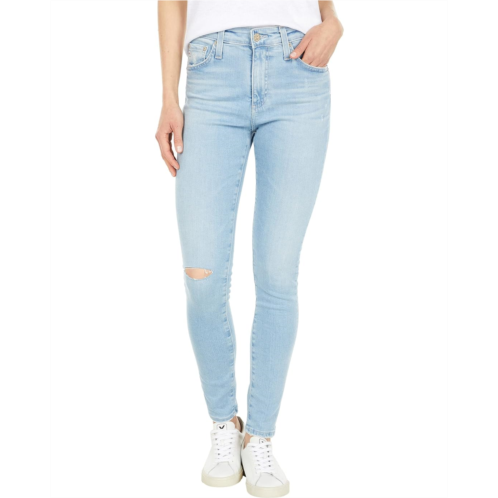 AG Jeans Farrah High-Rise Ankle Skinny in 27 Years Coexist