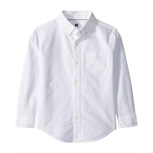 Janie and Jack Long Sleeve Oxford Button-Up Shirt (Toddler/Little Kids/Big Kids)