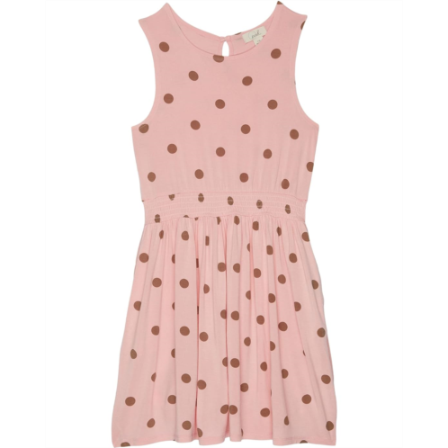 PEEK Dot Knit Dress with Elastic Waist (Toddler/Little Kids/Big Kids)
