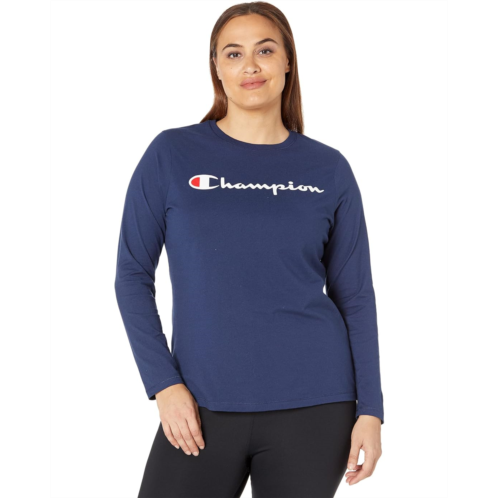 Champion Plus Size Graphic Long Sleeve Tee
