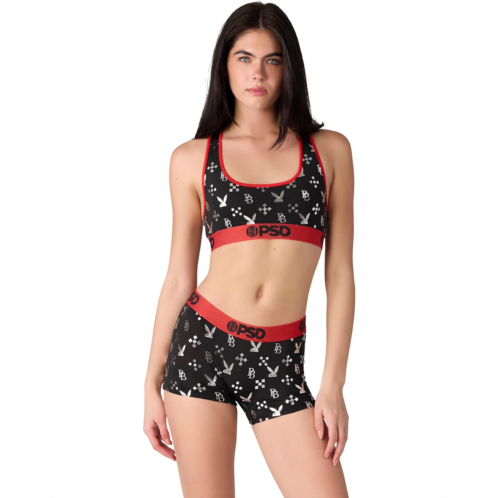 Womens PSD Playboy Monogram Boyshorts