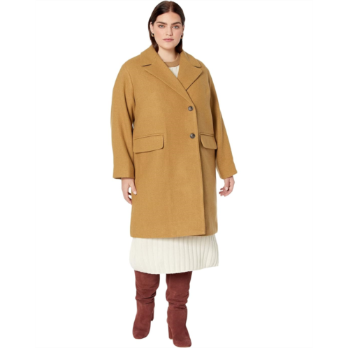 Madewell Plus Haydon Coat in Insuluxe Fabric