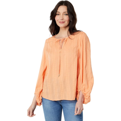 Womens Tommy Hilfiger Puff Sleeve Blouse