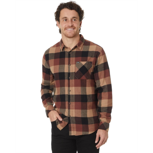 Mens Quiksilver Motherfly Long Sleeve Flannel