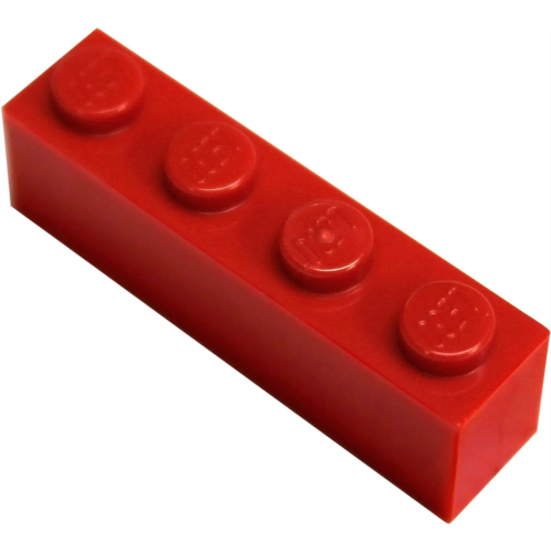 LEGO Parts and Pieces: Red (Bright Red) 1x4 Brick x50