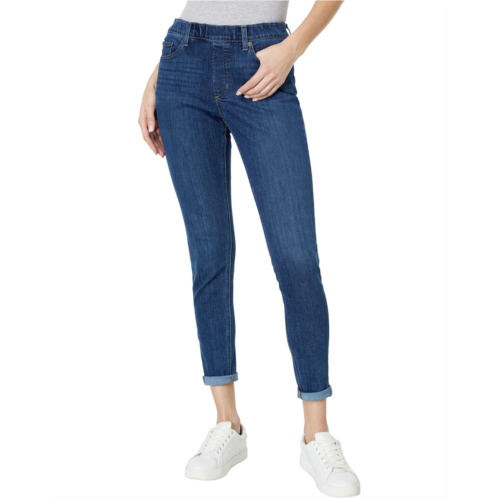 L.L.Bean Womens LLBean BeanFlex Pull-On Jeans in Stonewashed