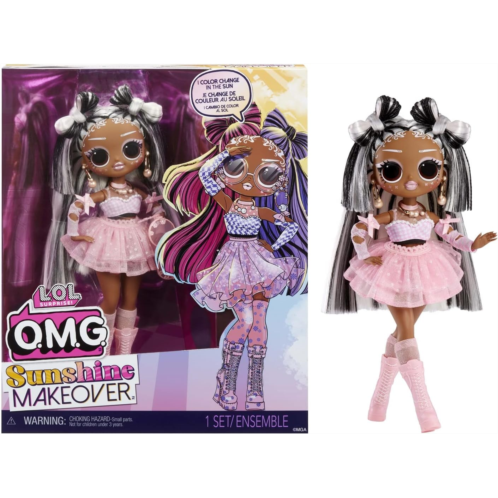 L.O.L. Surprise! LOL Surprise OMG Sunshine Doll with Color Changing Hair, Fashions, Accessories - Gift for Kids 4+