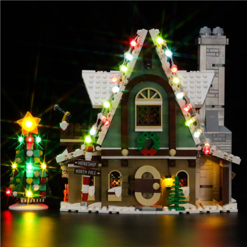 BRIKSMAX Led Lighting Kit for Elf Club House - Compatible with Lego 10275 Building Blocks Model- Not Include The Lego Set