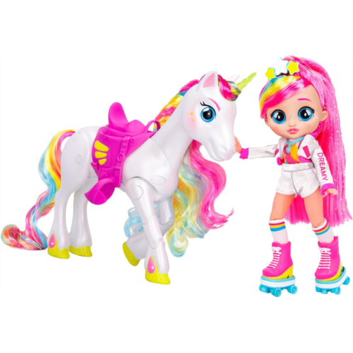 Cry Babies Magic Tears Cry Babies BFF Dreamy & Rym - Fashion Doll with 9+ Surprises Including Outfit and Accessories for Fashion Toy, Girls and Boys Ages 5 and Up, 7.8 Inch Doll, Multicolor
