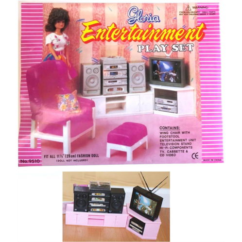 Barbie Doll Size Gloria Entertainment Play Set