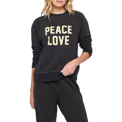 Womens Spiritual Gangster CRACKLE PEACE FOREVER CREW