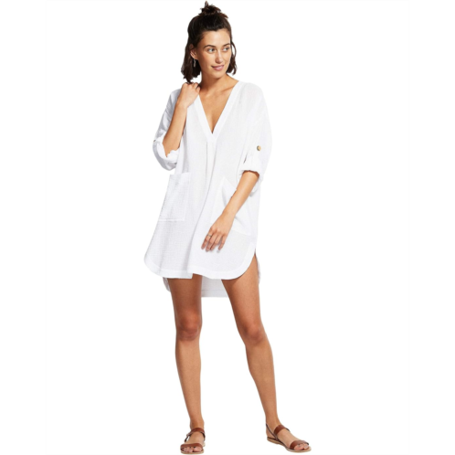 Womens Seafolly Aloha Essential Cover-Up