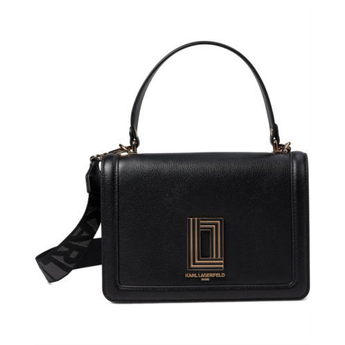 Karl Lagerfeld Paris Simone Front Flap Crossbody