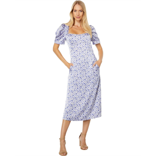 Lost Wander Violetta Short Sleeve Midi Dress
