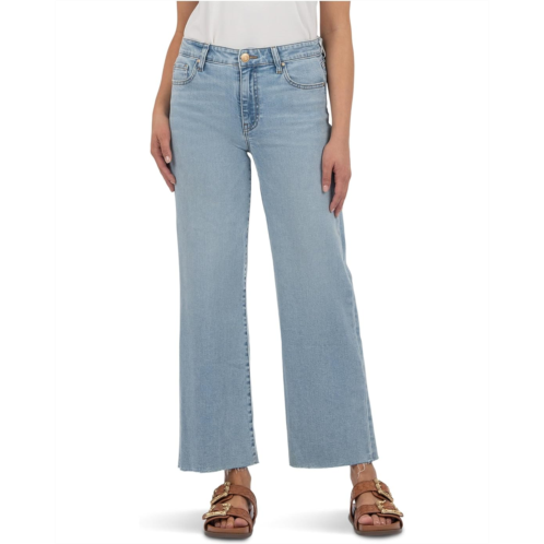 Womens KUT from the Kloth Charlotte High Rise Culottes With Raw Hem