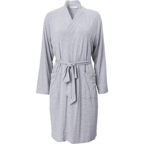Womens Barefoot Dreams Malibu Collection Soft Jersey Short Robe