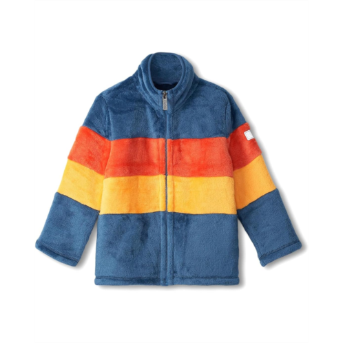Hatley Kids Koi Colour Block Fuzzy Fleece Zip-Up (Toddler/Little Kid/Big Kid)