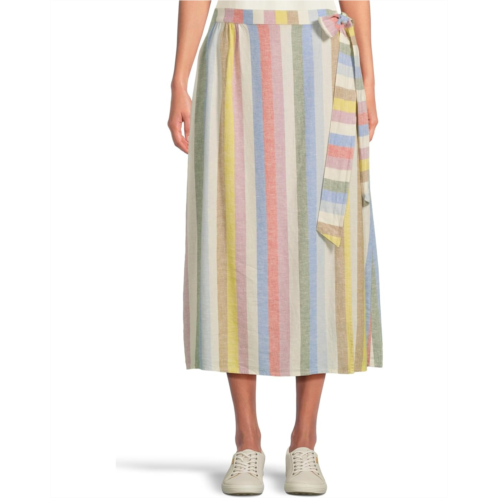 Womens Pendleton Striped Wrap Skirt