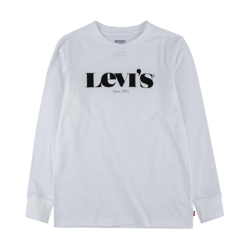 Levi  s Kids Long Sleeve Graphic Tee (Big Kids)