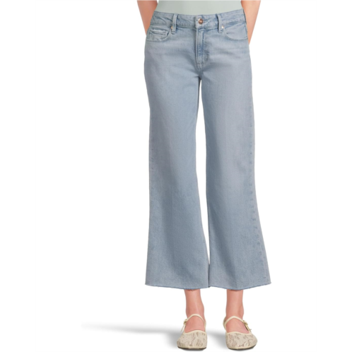 Womens Paige Leenah Ankle Raw Hem Reverse Seamed Beltloops in Brightside