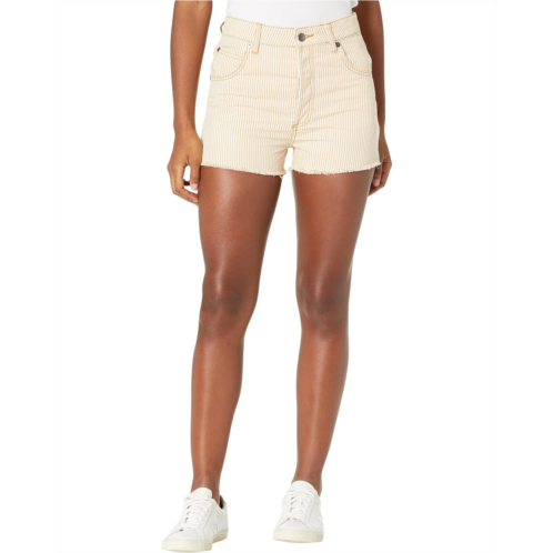 RVCA Indi High-Rise Denim Shorts