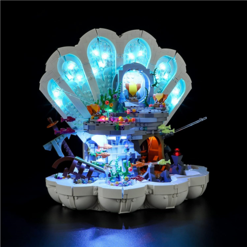 LIGHTAILING Light for Lego- 43225 The Little-Mermaid Royal Clamshell - Led Lighting Kit Compatible with Lego Building Blocks Model - NOT Included The Model Set