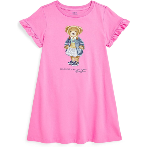 Polo Ralph Lauren Kids Polo Bear Cotton Jersey Dress (Toddler/Little Kid)