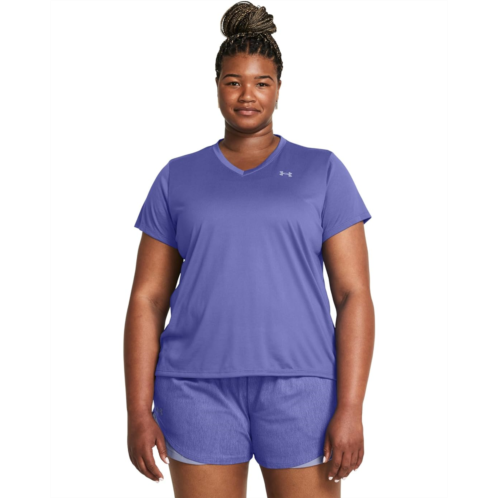Under Armour Plus Size Tech Short Sleeve V-Neck Solid