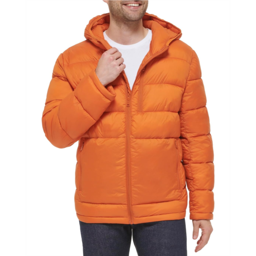 Mens Cole Haan Hooded Nylon Jacket