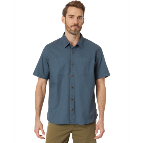 L.L.Bean Mens LLBean Beanflex Twill Shirt Short Sleeve Traditional Fit