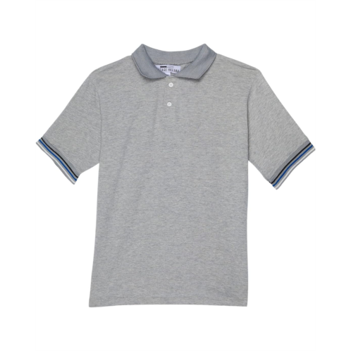 Vintage Havana Kids Short Sleeve with Stripe Detail Polo (Little Kids/Big Kids)