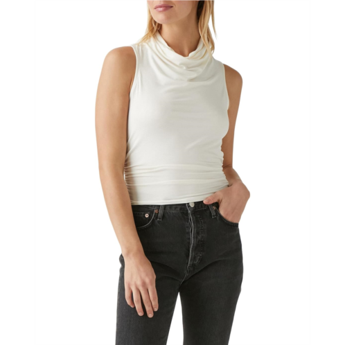 Womens Michael Stars Anita Mock Neck Tank