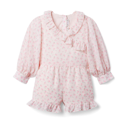 Janie and Jack Ditsy Floral Romper (Toddler/Little Kids/Big Kids)