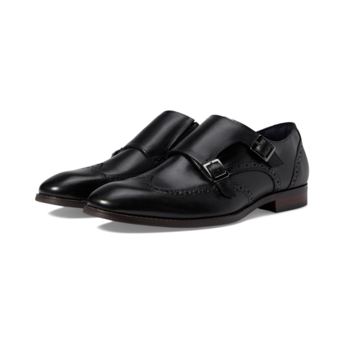Mens Stacy Adams Karson Wing Tip Double Monk Strap