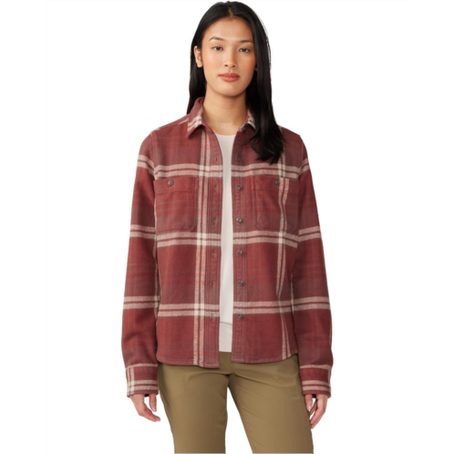 Womens Mountain Hardwear Plusher Long Sleeve Shirt
